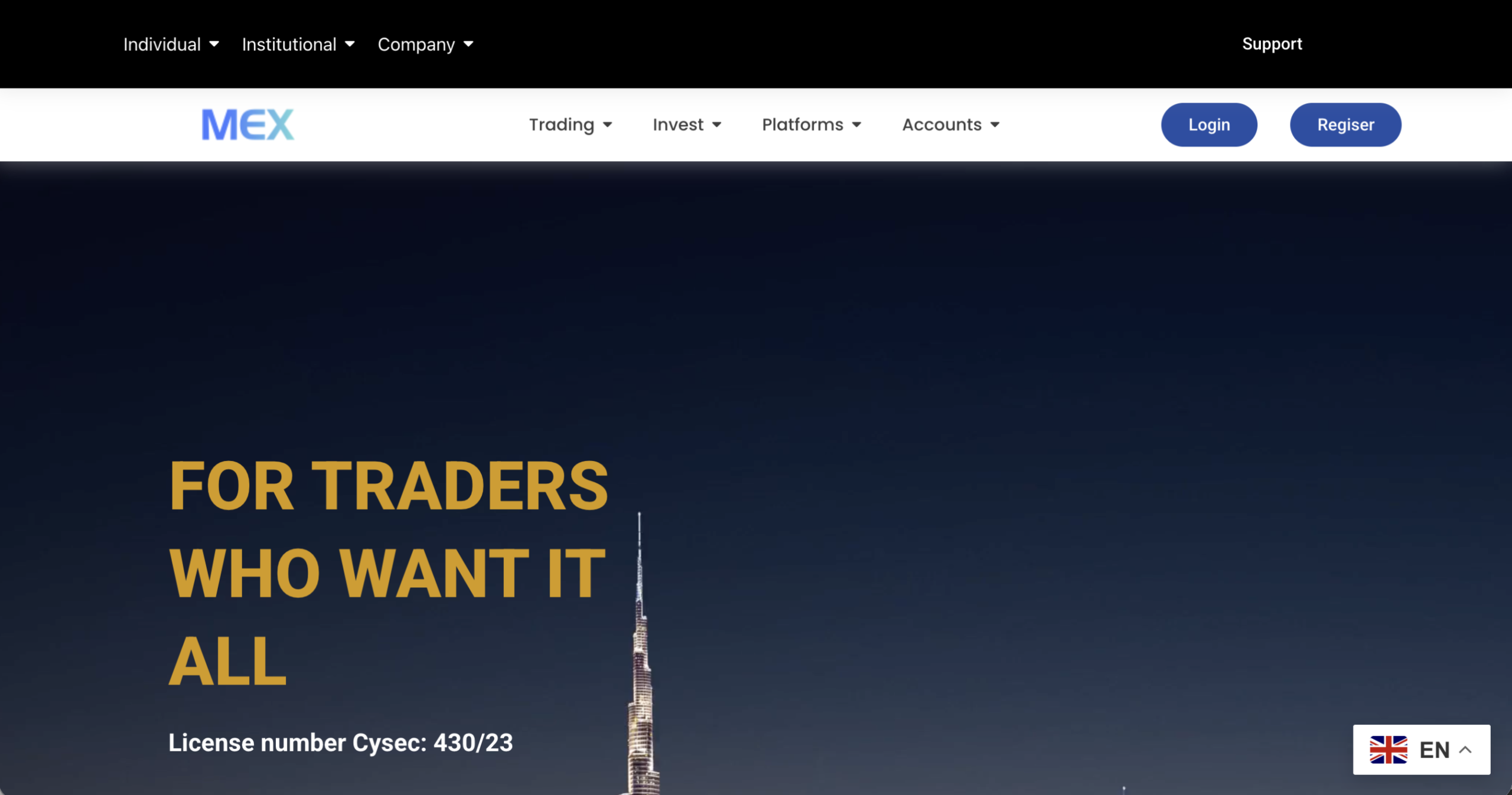 MEXCFD investment platform review