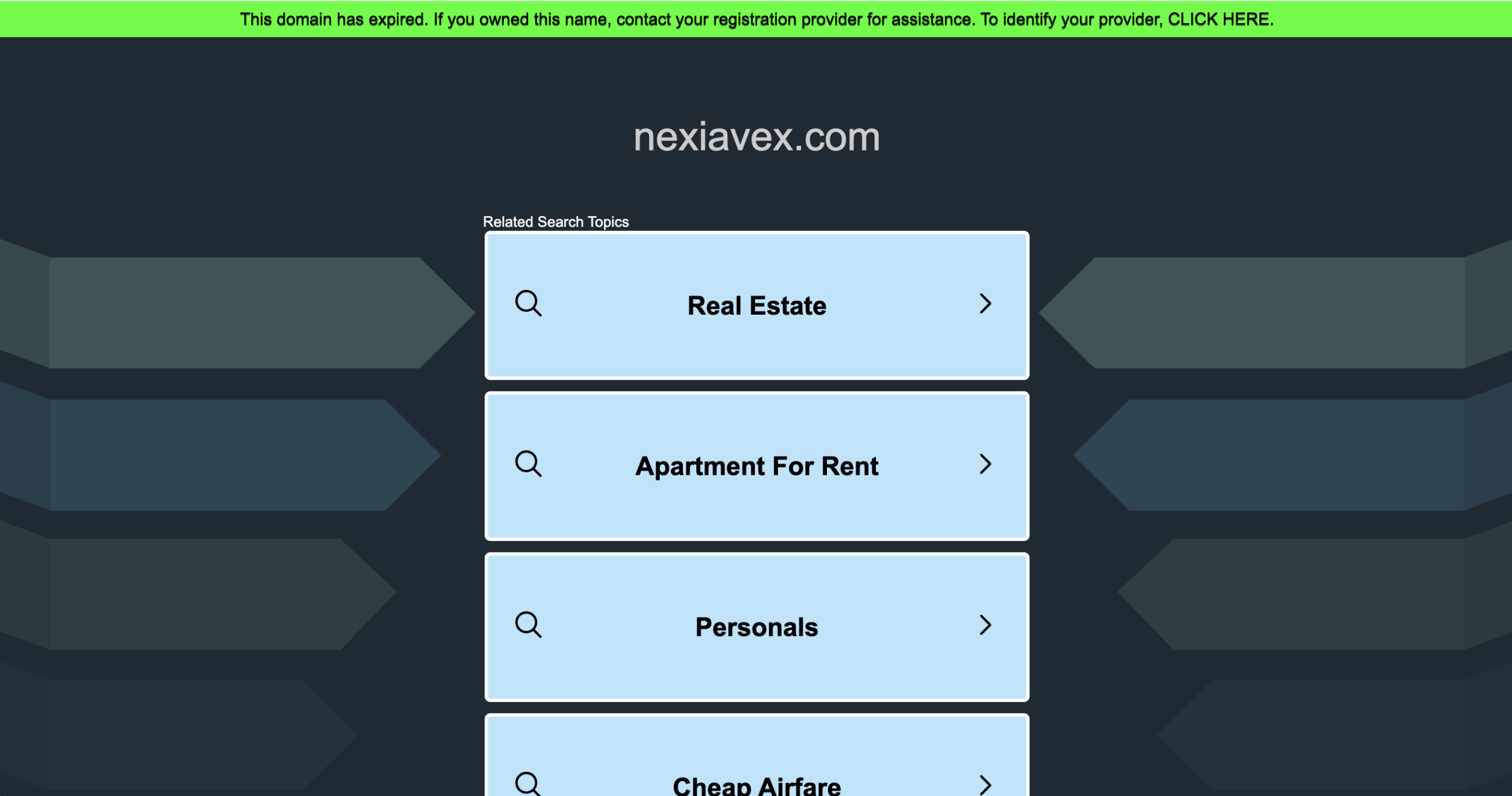 Nexiavex.com Nexiavex page review