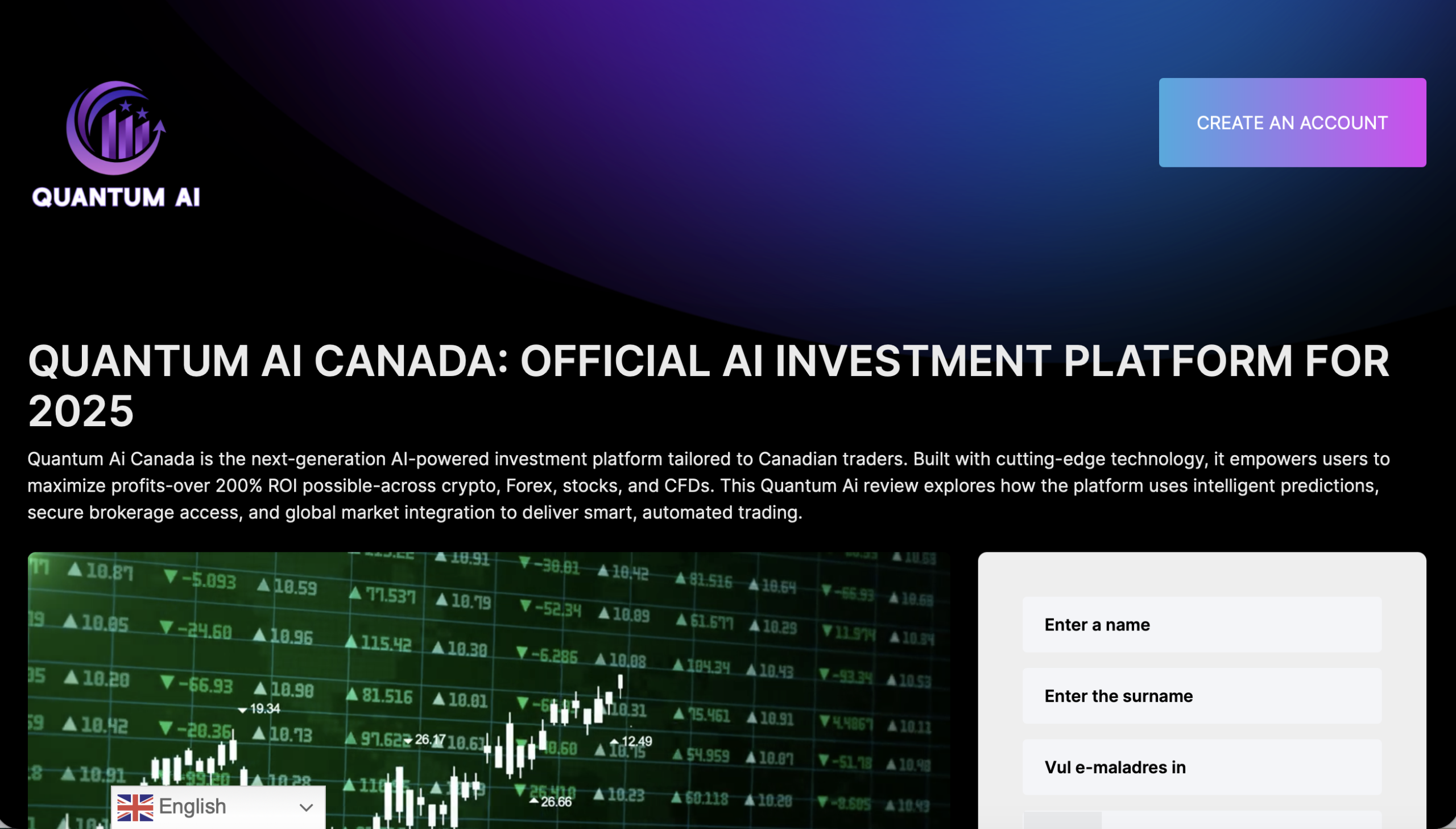 Hylink Quantum website homepage screenshot